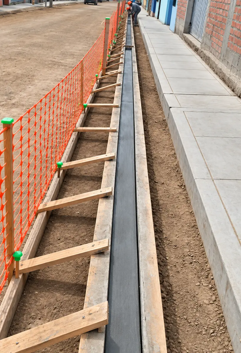 Obra INFRAESTRUCTURA VIAL: PISTAS Y VEREDAS